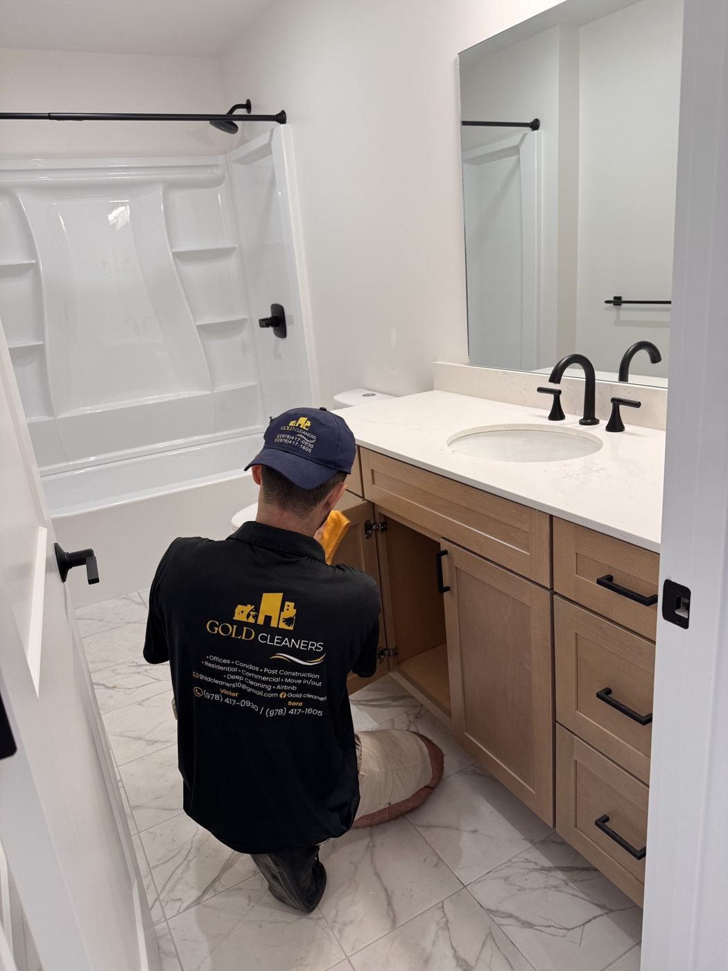Detailed Bathroom Cleaning